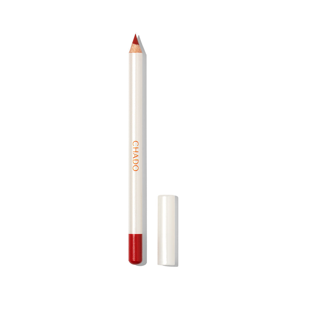 CHADO California Lip Liner – peachy-pink lip pencil with silky matte finish