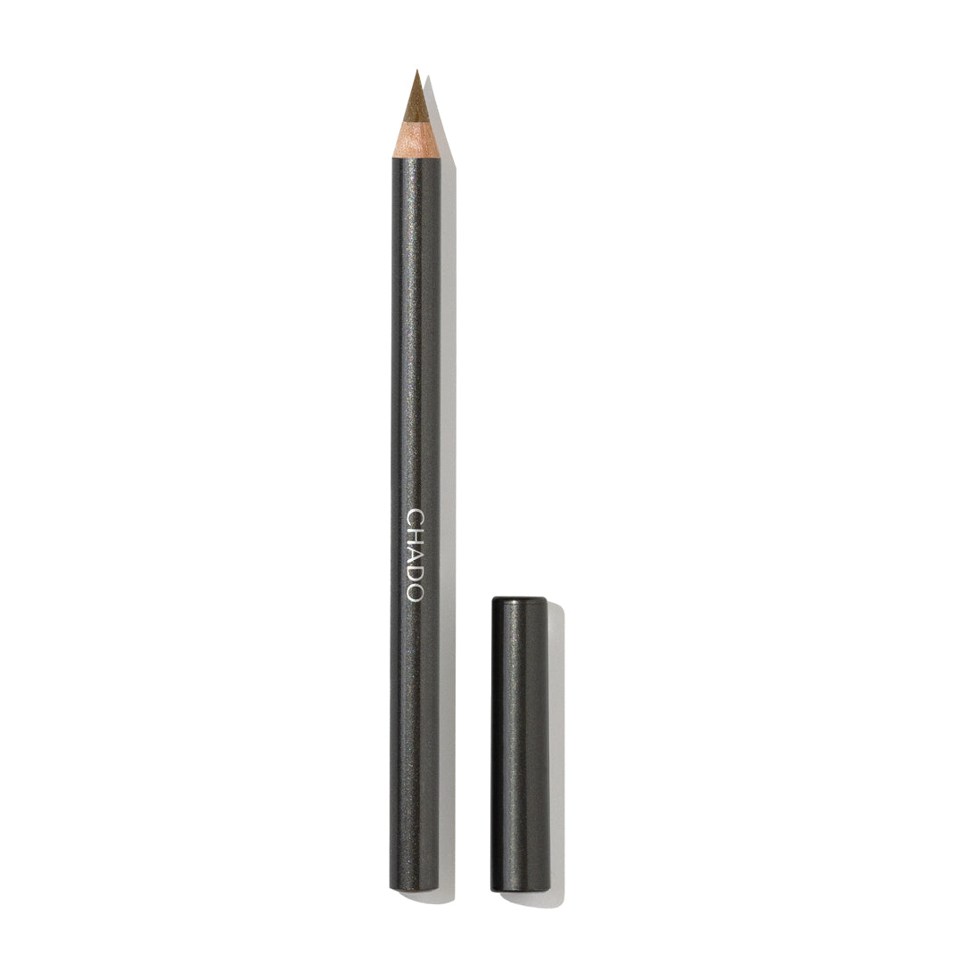 Soft Taupe Brow Boost pencil for subtle, natural brow enhancement. Its buildable, hydrating formula is perfect for light brow shades, offering a gentle fill that lasts all day without smudging.